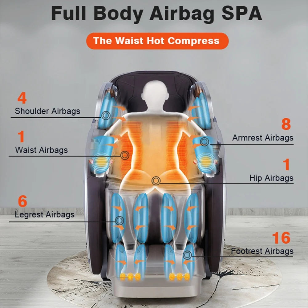 Zero Gravity Shiatsu 4D Massage Chair