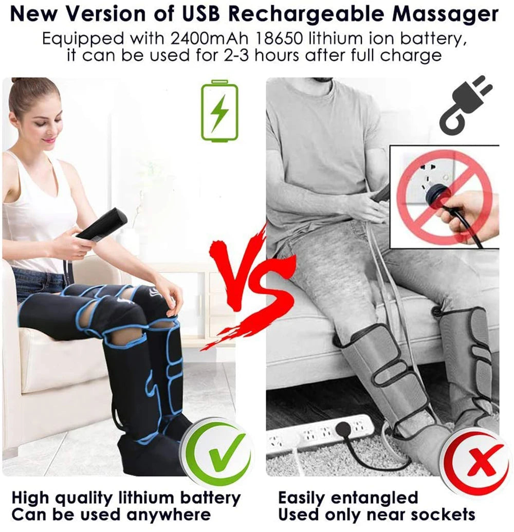 Foot Fatigue Heating Leg Massager